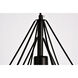 Jago 1 Light 10 inch Black Pendant Ceiling Light