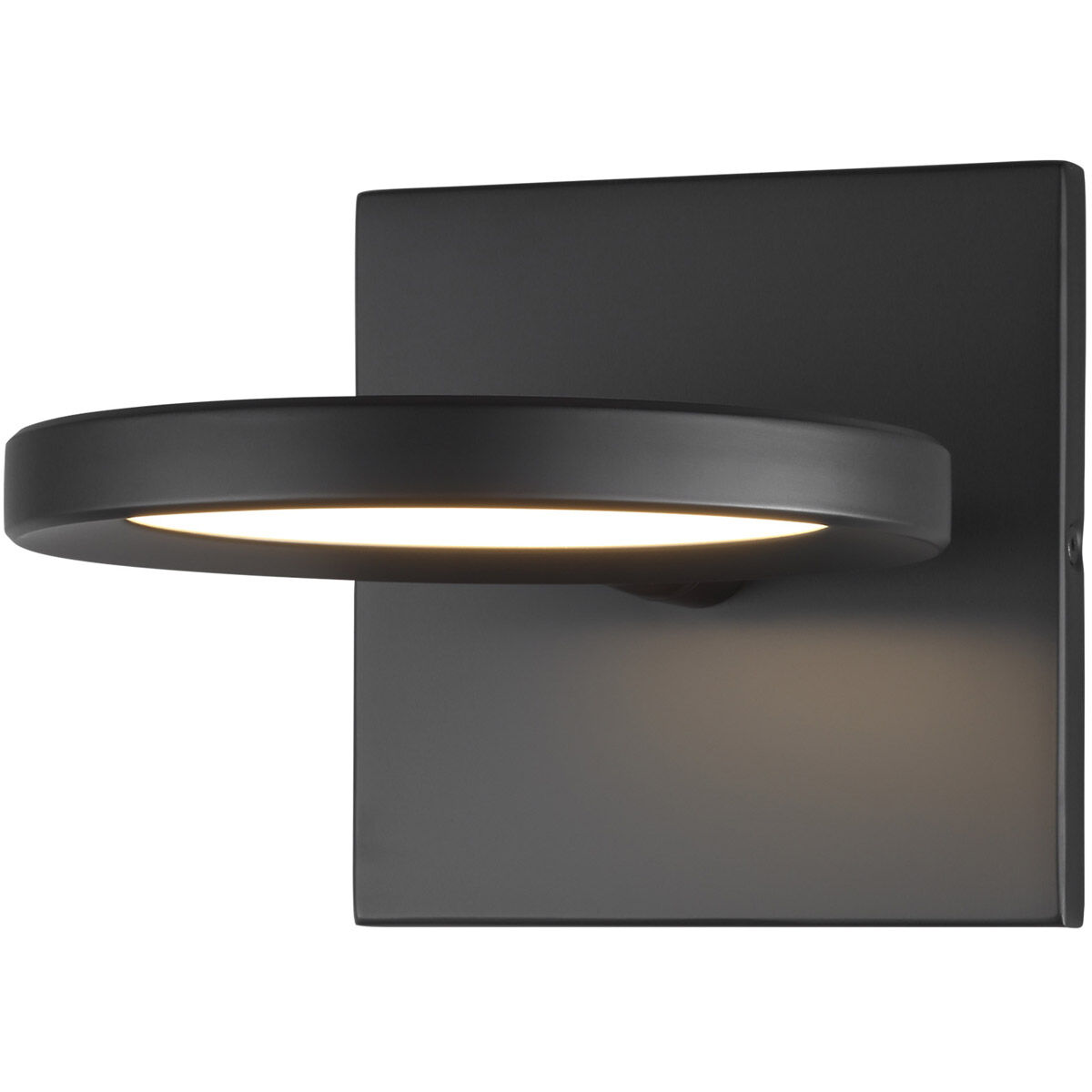 Spectica LED 7 inch Matte Black Wall Light in LED 90 CRI 3000K, Integrated LED