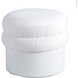 Naveen 17.7 inch Cream Ottoman