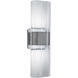 Gem Sconce Wall Light in Brushed Nickel