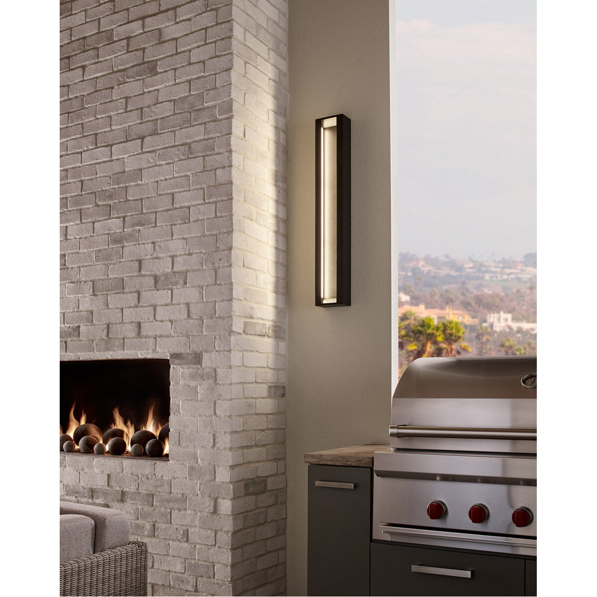 Sean Lavin Mattix LED 14.38 inch Oil Rubbed Bronze Outdoor Sconce