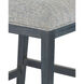 Santos 44 inch Vintage Navy and Satin Brass and Barrett Dusk Bar Stool