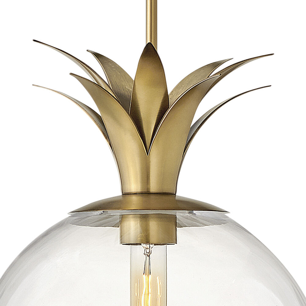 Palma 1 Light 10.75 inch Heritage Brass Indoor Pendant Ceiling Light