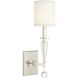 Paxton Sconce Wall Light in Polished Nickel