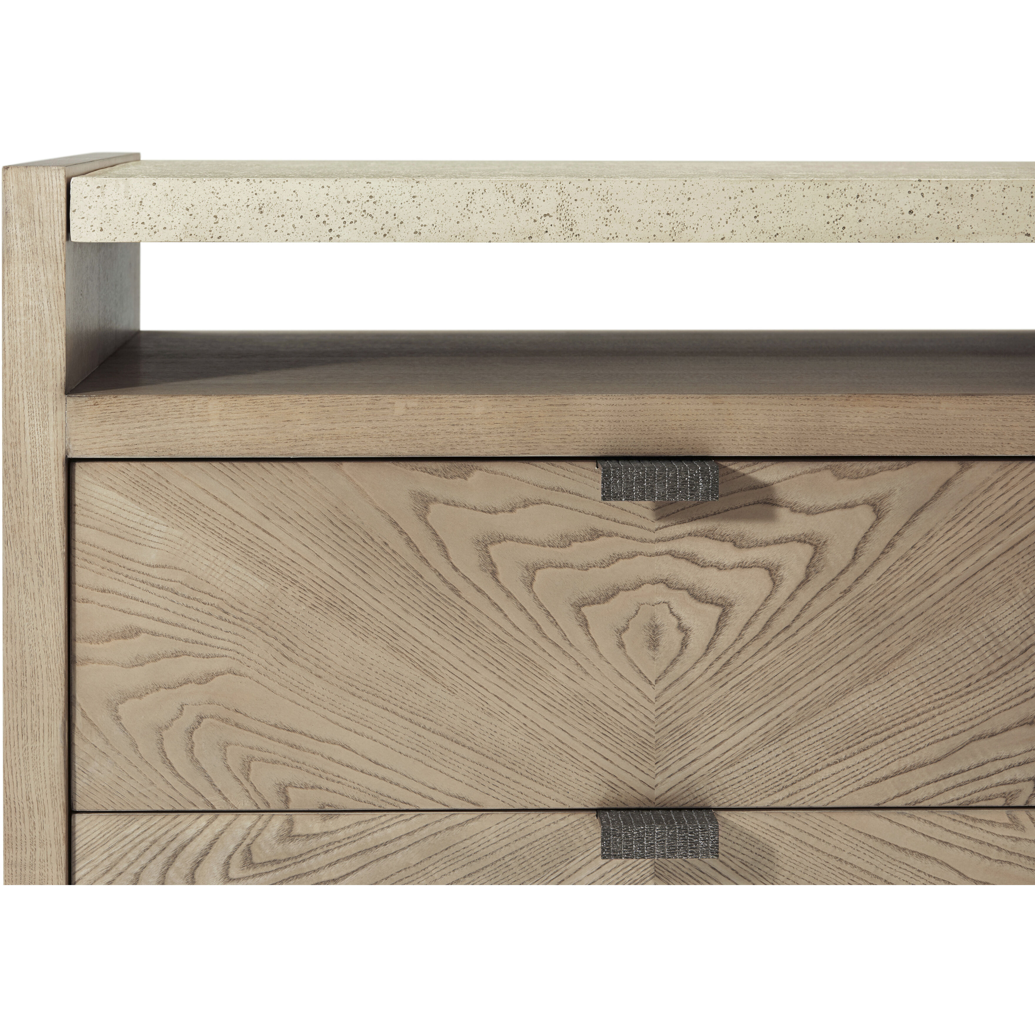 Catalina 36 X 30 inch Dune Nightstand, Wooden, 2-Drawer