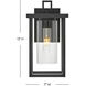 Mateo LED 13 inch Black Outdoor Wall Mount