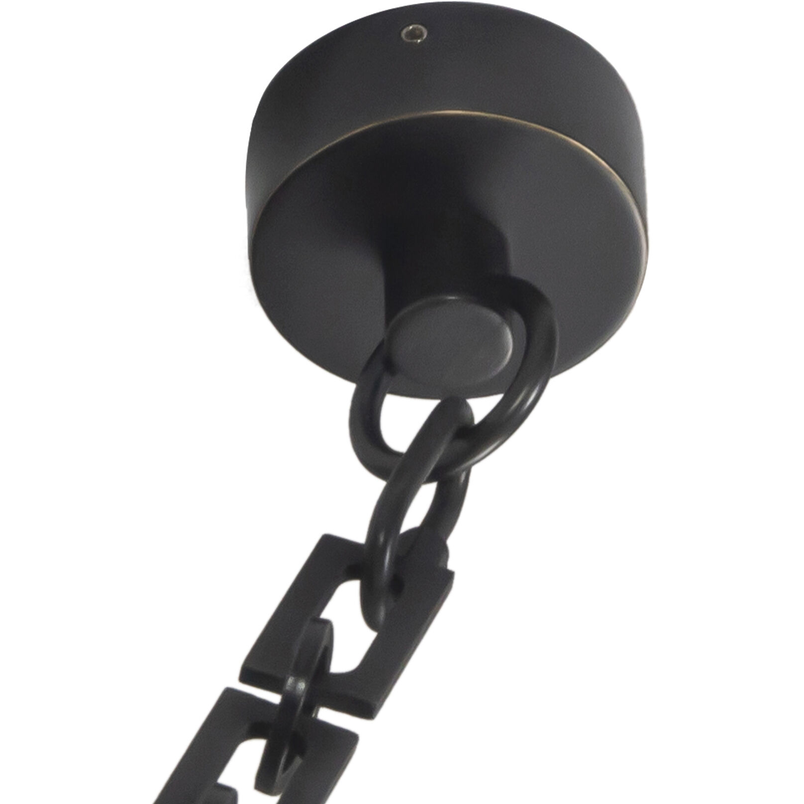 Mineral 10 inch Urban Bronze and Matte Opal Glass Chandelier Ceiling Light in Opal Glass Shade