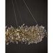 Crystal Bud 24 Light 57.5 inch Brass Ring Chandelier Ceiling Light, Grande