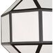 Hoi LED 24 inch Matte Black Chandelier Ceiling Light