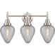 Caden 3 Light 25 inch Satin Nickel Bath Vanity Light Wall Light