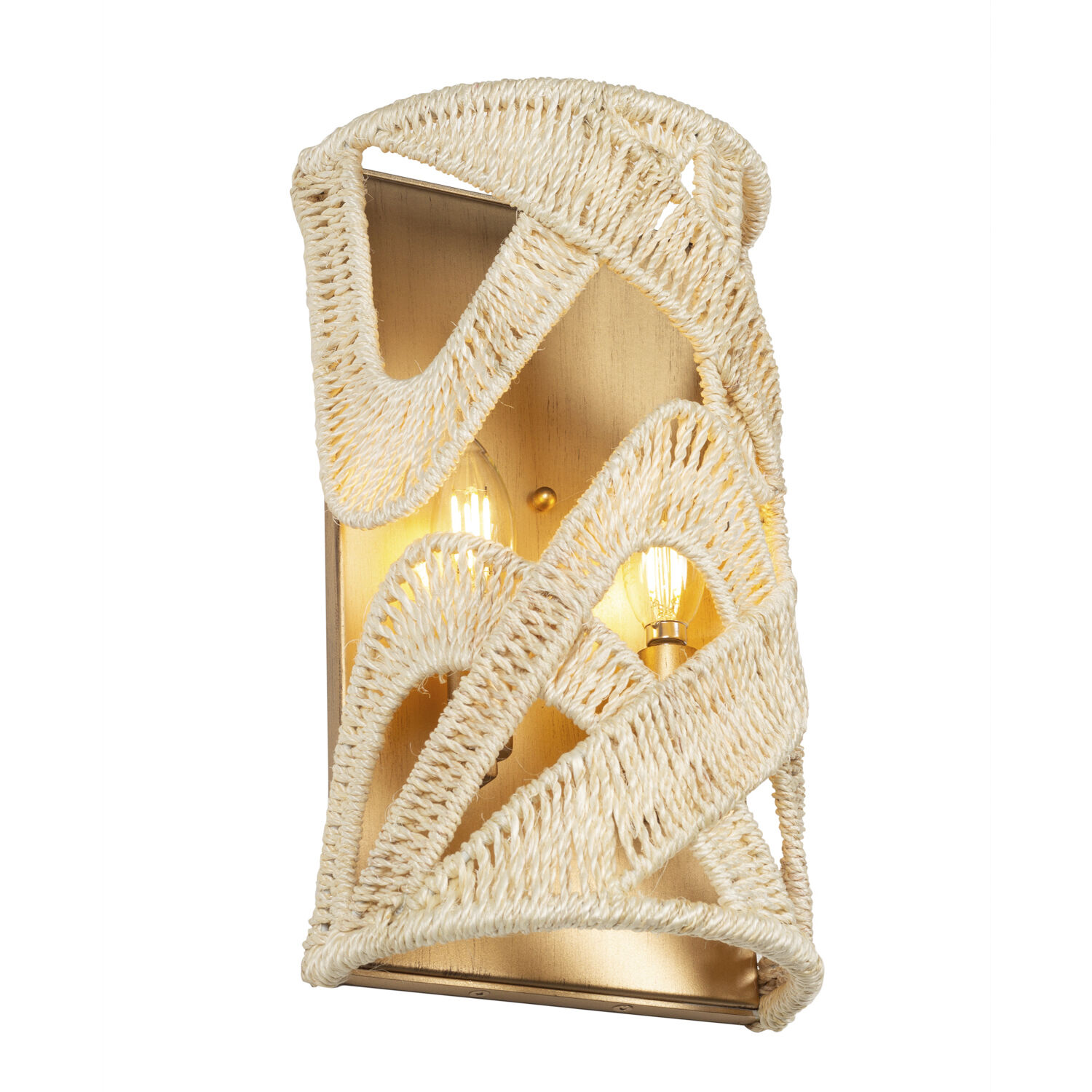 Soga Wall Sconce Wall Light in Modern Gold And White