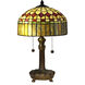 Evelyn 20 inch 60.00 watt Antique Bronze Table Lamp Portable Light