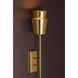 Buenos Aires 1 Light 5.25 inch Vintage Brass Wall Sconce Wall Light