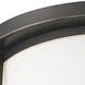 Savannah 2 Light 13.75 inch Olde Bronze Flush Mount Ceiling Light