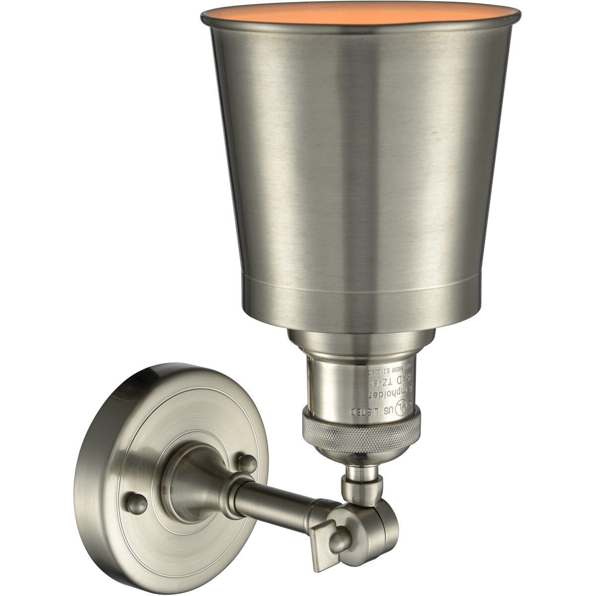 Franklin Restoration Addison LED 5 inch Brushed Satin Nickel Sconce Wall Light, Franklin Restoration