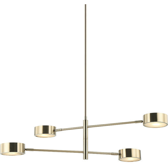Weatherton 4 Light 5.5 inch Champagne Gold Pendant Ceiling Light
