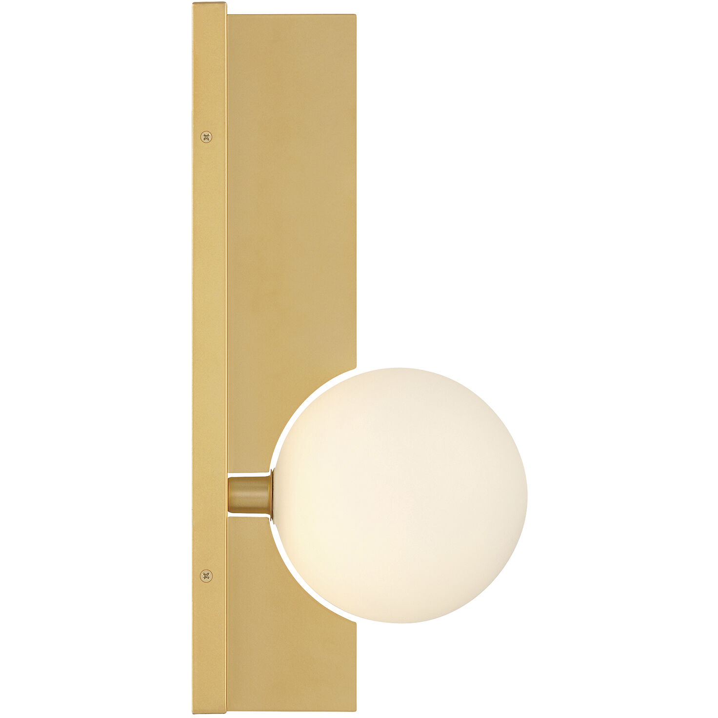 Euro LED 6 inch Gold and Opal ADA Wall Sconce Wall Light