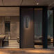 Strait LED 22 inch Black Outdoor Wall Lighting in 2700K