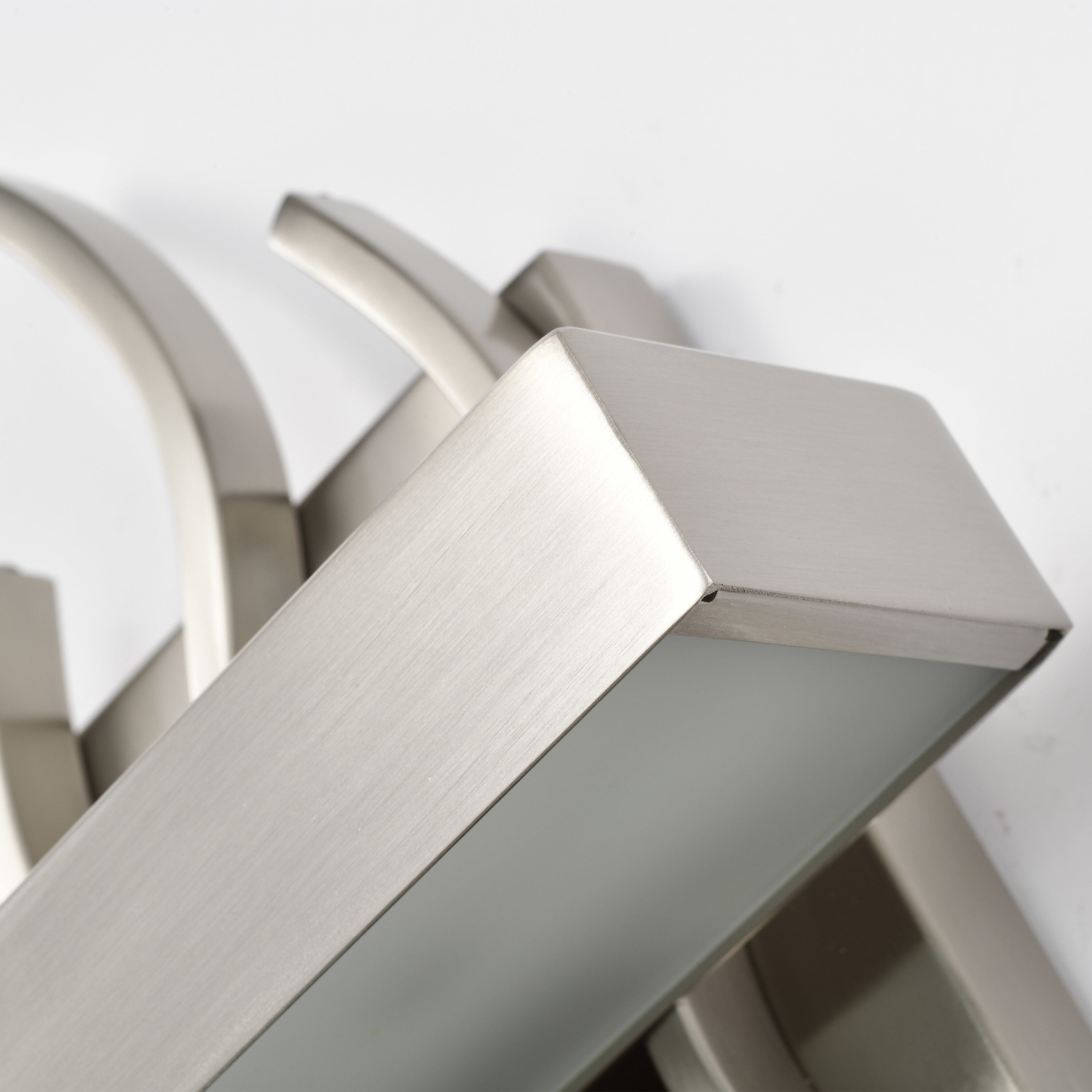 Wave LED 7.88 inch Brushed Nickel ADA Wall Sconce Wall Light