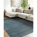 Epic 120 X 96 inch Dark Grey / Steel Grey / Medium Grey / Nickel Handmade Rug in 8 x 10