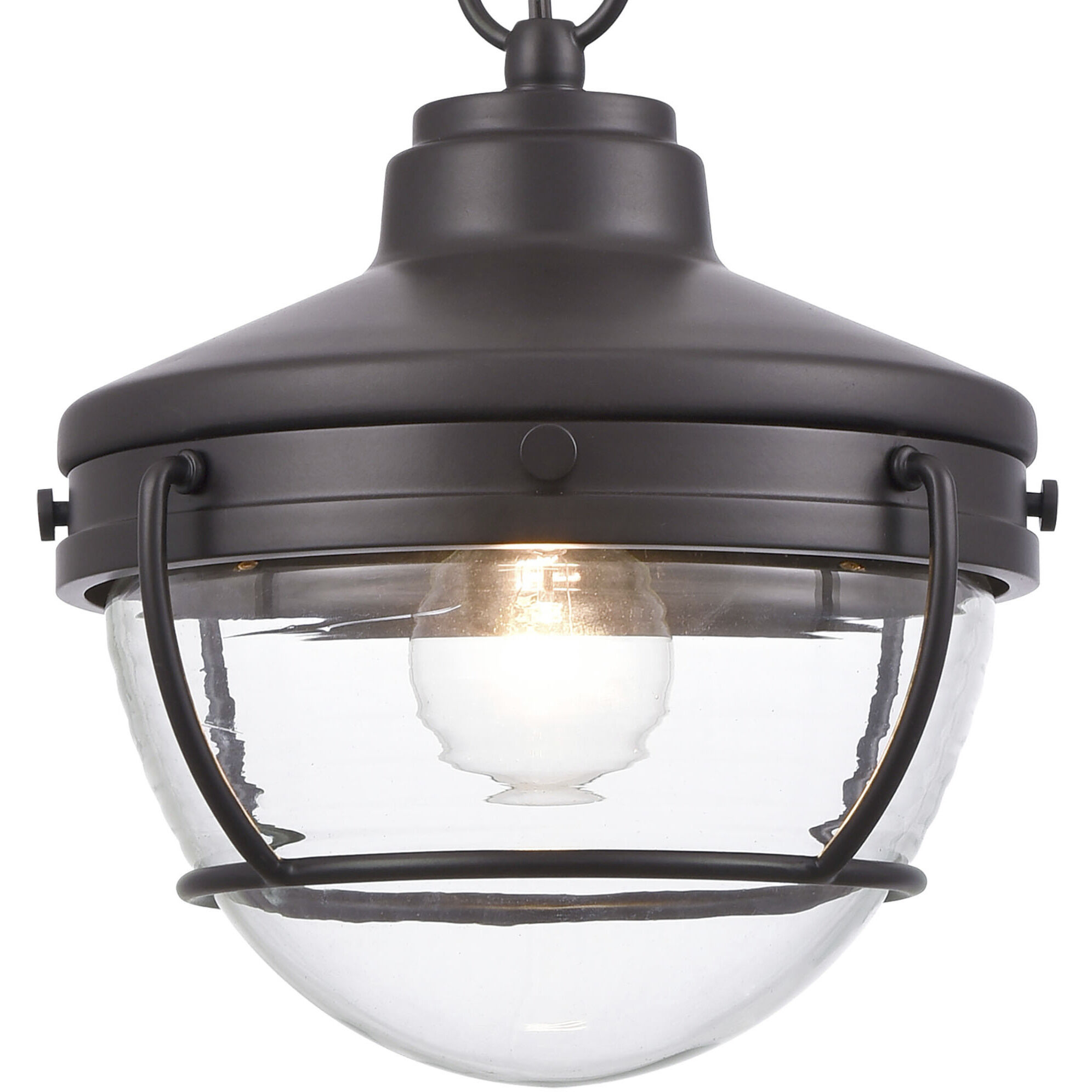 Eastport 1 Light 9 inch Oil Rubbed Bronze Outdoor Pendant