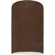 Ambiance LED 5.75 inch Real Rust Wall Sconce Wall Light
