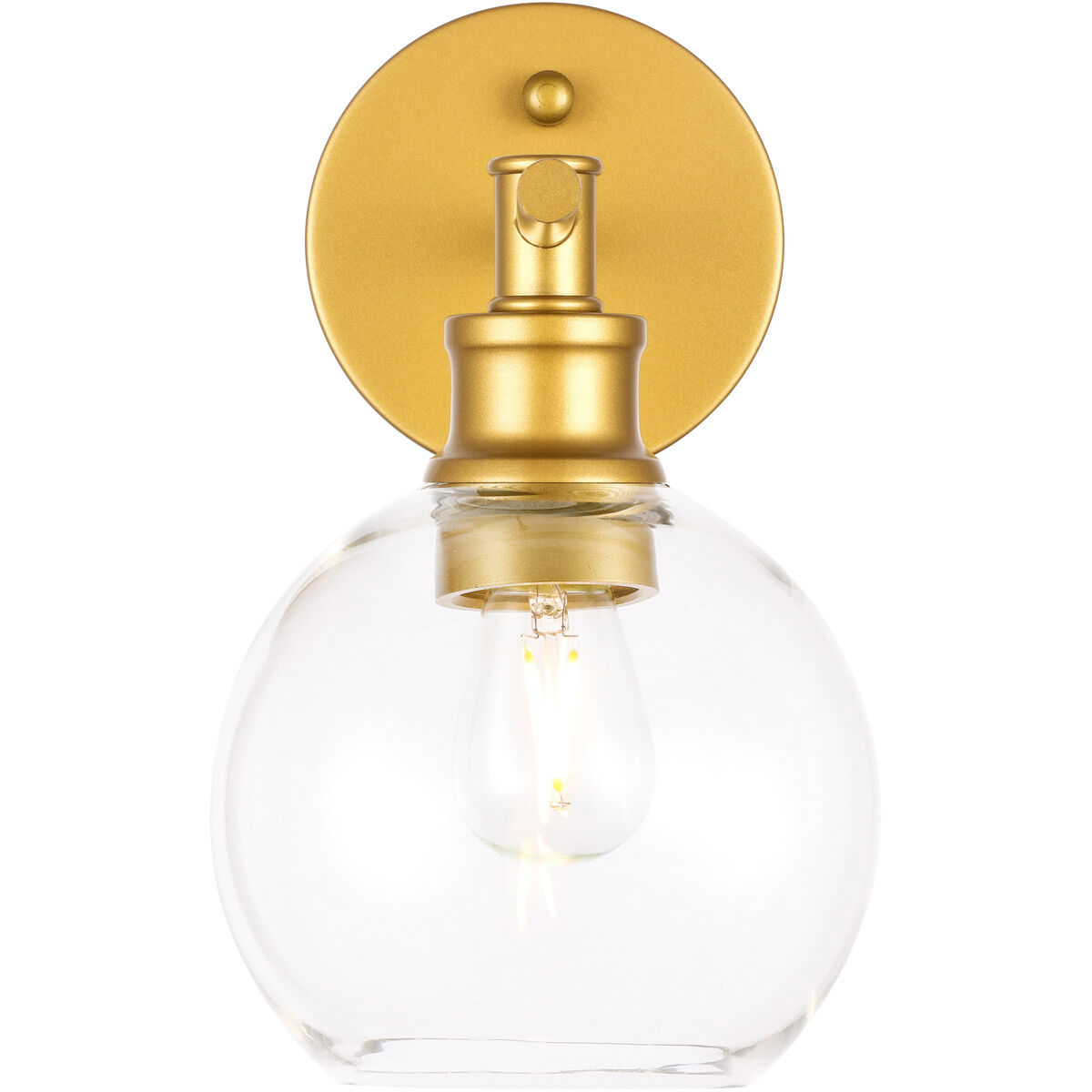 Collier 1 Light 6 inch Brass Wall sconce Wall Light