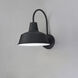 Pier M 1 Light 13.25 inch Black Outdoor Wall Mount