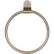 Lyla 7 inch Gold Towel Ring