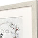 Joy Noel Gray and Green and Multi and Red Framed Art, Propac