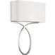 Brinkley Bath Wall Light in Polished Nickel