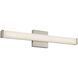 Geri 2 inch Brushed Nickel ADA Wall Sconce Wall Light