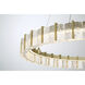 Sevryn LED 36 inch Soft Brass Ring Pendant Ceiling Light