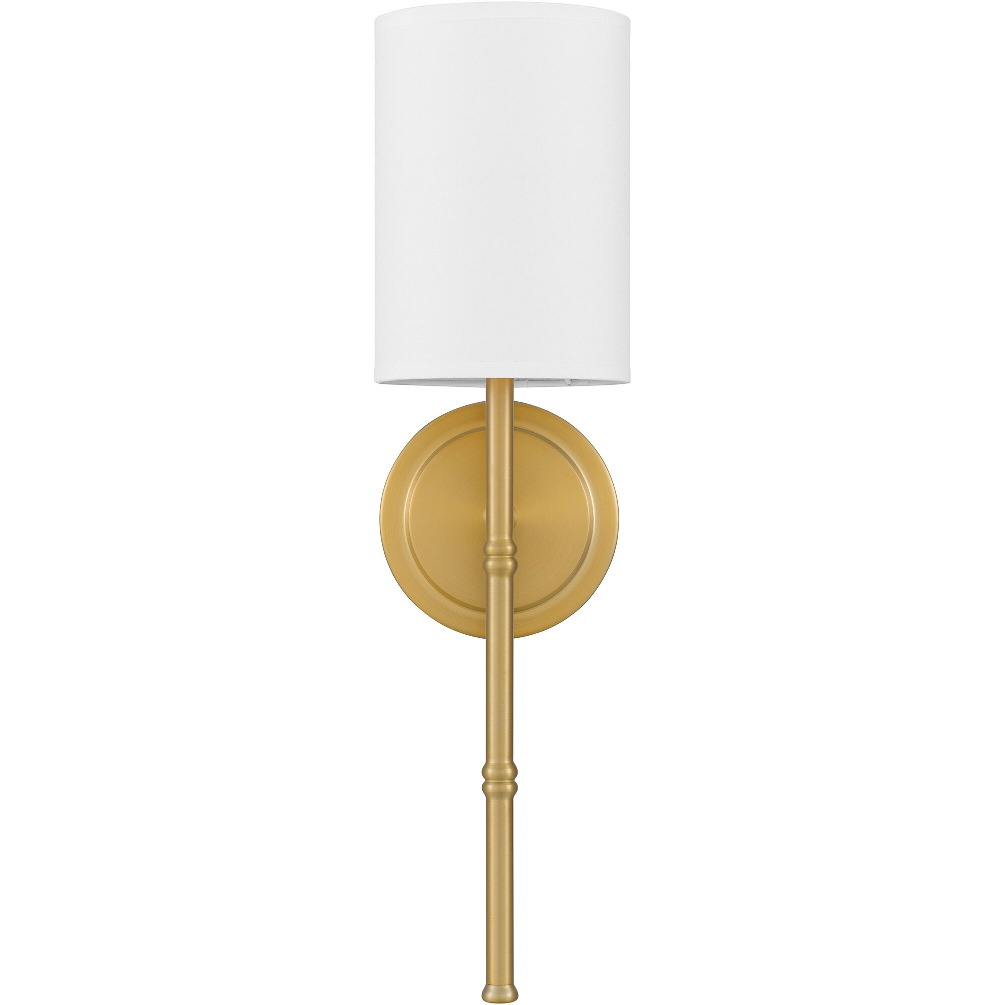 Monica Wall Sconce Wall Light in Aged Brass