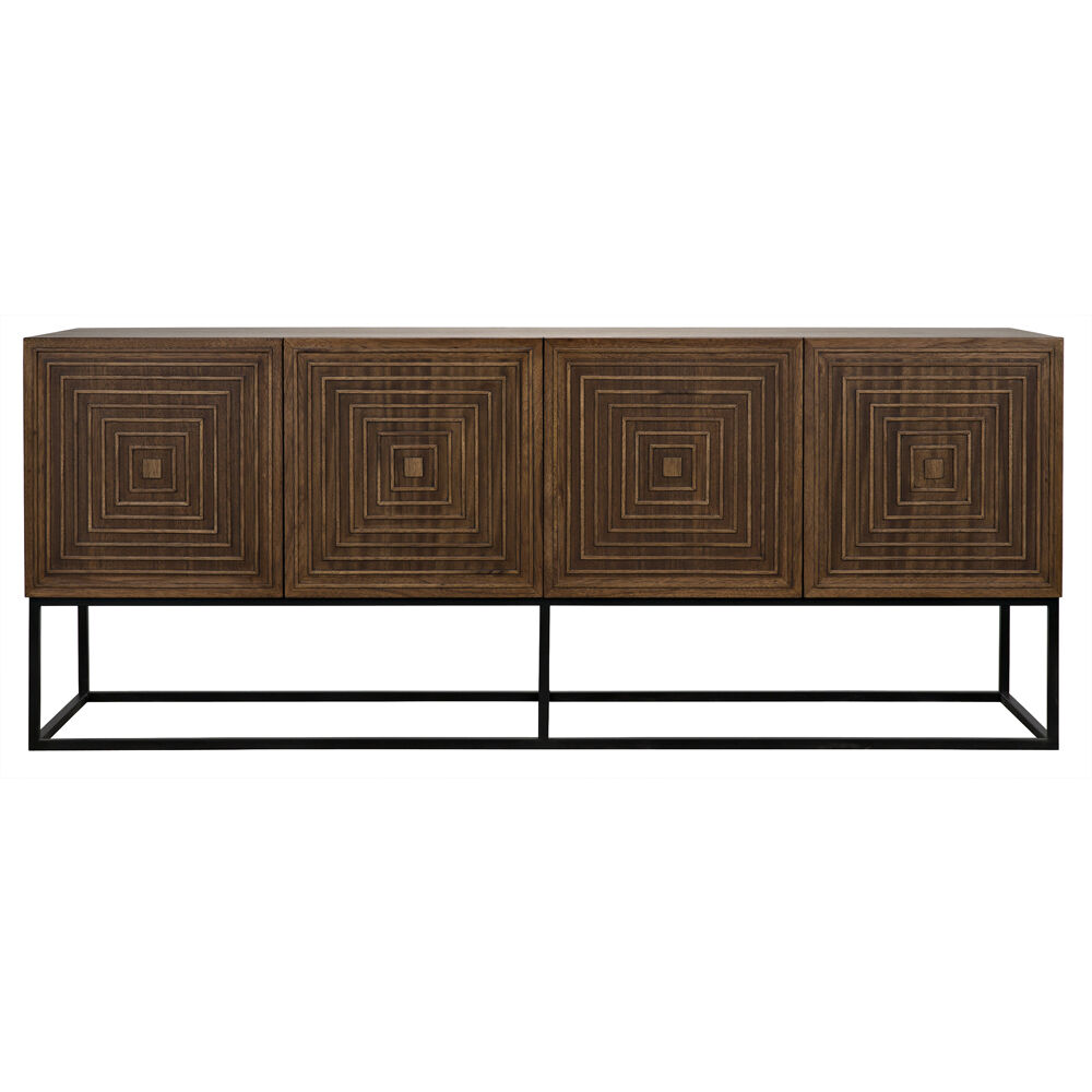 Lanon 80 X 21 inch Dark Walnut Sideboard