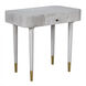 Celine 33 X 20 inch White Wash Desk/Side Table