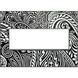 Adorne Magnesium Wall Plate, 3-Gang