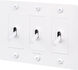 3G Toggle 120-277 White Light Switch