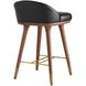 Walsh 29 inch Black Counter Stool