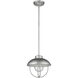 Ansel 1 Light 11 inch Galvanized Outdoor Pendant