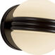 Selene 5 inch Black Wall Sconce Wall Light