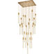 Weston 25 Light 36 inch Satin Gold Pendant Ceiling Light