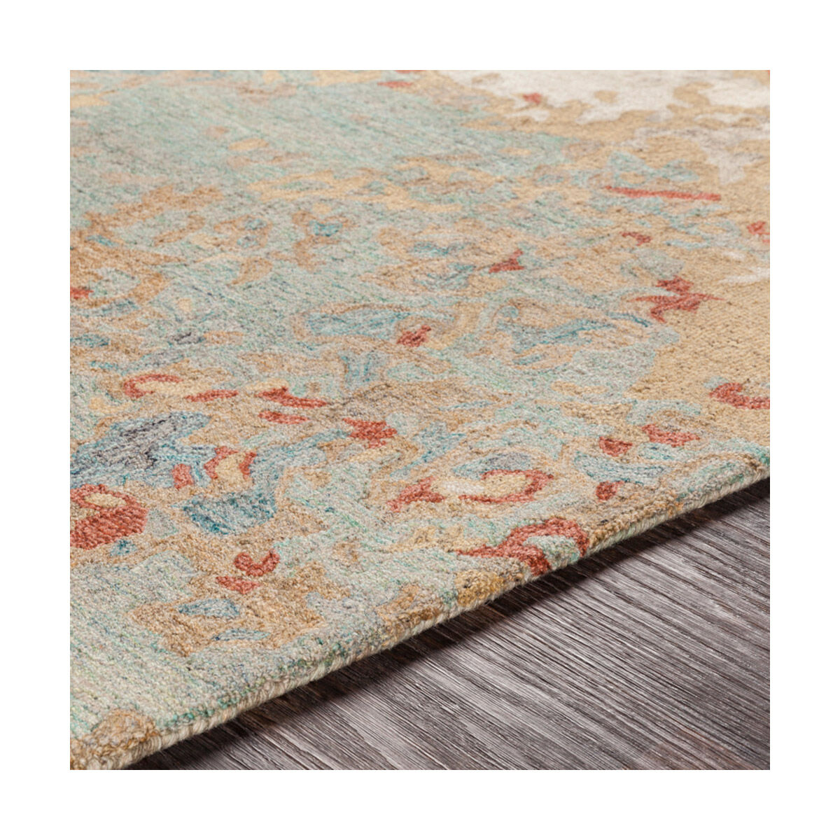 Fairview 120 X 96 inch Brick Red Rug, Rectangle