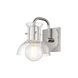 Riley 1 Light 6 inch Polished Nickel Bath And Vanity Wall Light