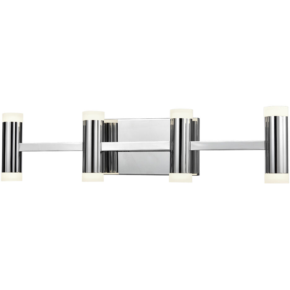 Brazen Vanity Light Wall Light in Chrome