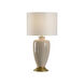 Chelsea House 100.00 watt Taupe Glaze/Metallic Gold Table Lamp Portable Light