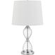 Eden 23.5 inch 150.00 watt Chrome Table Lamp Portable Light