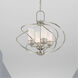 Westfield 4 Light 22 inch Brushed Nickel Chandelier Ceiling Light