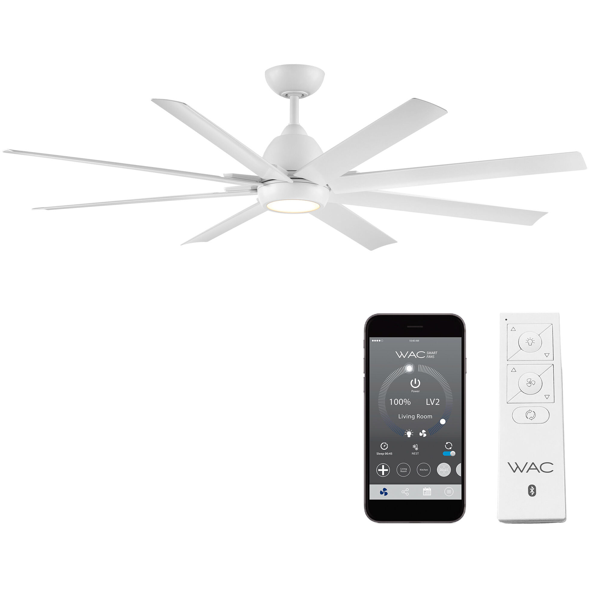 Mocha XL 66.00 inch Indoor Ceiling Fan