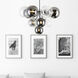 Pallocino LED 16 inch Chrome Flush Mount Ceiling Light